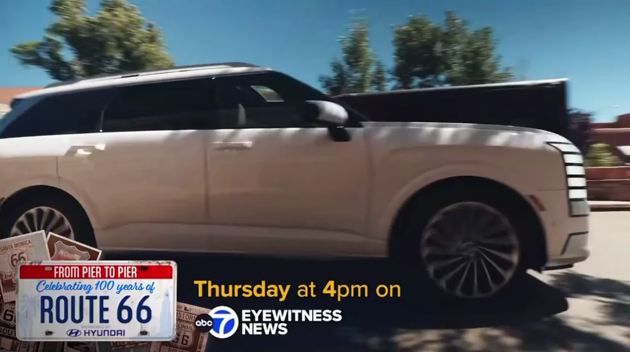 TV promotion & sponsor attribution — video still